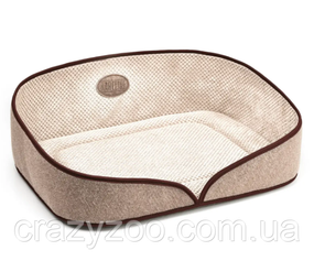 Лежак для собак и котов Kareline из войлока бежевый 40x27x15 см 30026/3