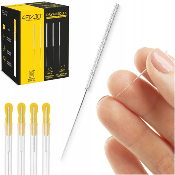 Голки акупунктурні 4FIZJO 0.25 х 30 мм з направляючою 100 шт (P-5905973405065)