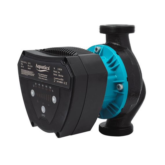 Циркуляційний насос Aquatica GPA32-6/180 IV енергозберігаючий, 6-90Вт Hmax 6м Qmax 108л/хв Ø2" 180мм + гайки (774073) | Зображення 4