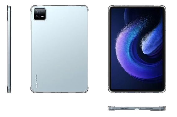 Силіконовий чохол бампер Primolux Silicone для планшета Xiaomi Pad 6 (VHU4372) / Pad 6 Pro 11" - Clear | Зображення 2