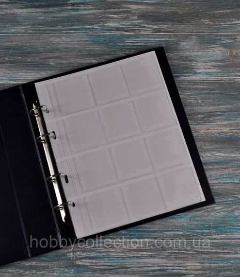 Альбом для монет в холдерах Schulz Optima Holder + 10 листів (на 120 холдерів) H12 | Зображення 3
