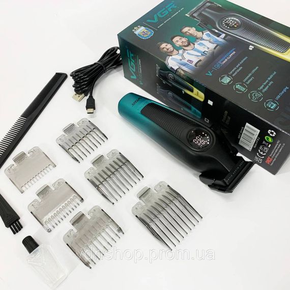 Машинка для стрижки волосся і потилиці, Відмінна машинка для стрижки волосся, Тример бездротовий HU-87 | Зображення 6