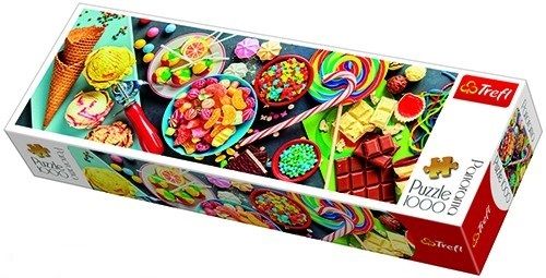 Пазли "Солодощі" 1000 елементів Панорама 29046 Trefl, в коробці (5900511290462)