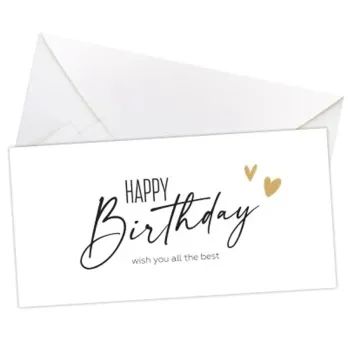 Конверт для грошей Happy birthday 3412-0092 Різнокольоровий shop (2000042528959)