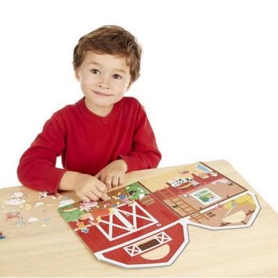 Набір для творчості Melissa&amp;Doug Багаторазові наклейки Ферма (MD19408) | Зображення 3