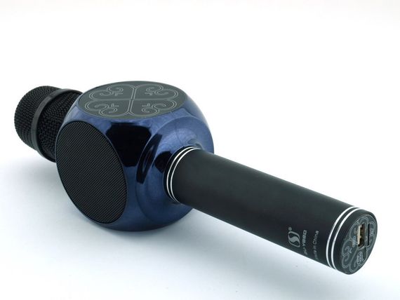 Караоке микрофон YS-63 беспроводной микрофон - колонка MP3 USB | Зображення 5