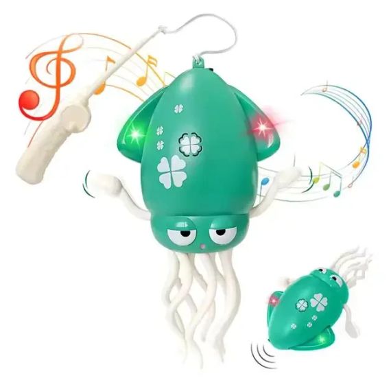 Игрушка "Музыкальный танцующий осьминог"