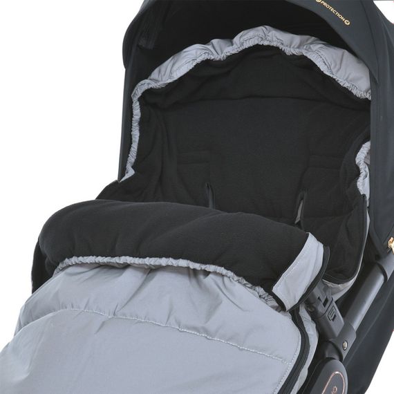 Конверт у коляску ME 1131 Footmuff Plus Reflective 100 х 53 см, застібки-блискавки | Зображення 3