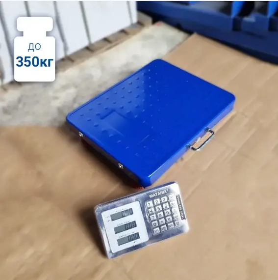 Ваги товарніWiFi MATARIX MX-441W 350кг 40*50 | Зображення 1