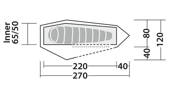 Намет одномісний Robens Cress 1 Pro (130397) | Зображення 2