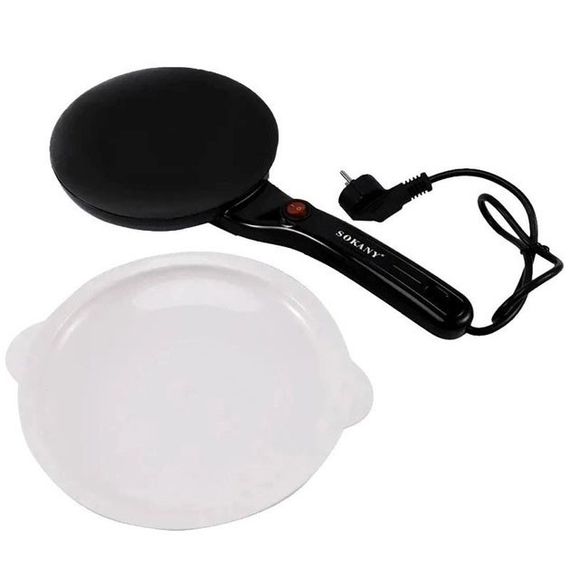 Блинница электрическая CREPE MAKER. Цвет: черный MX-37 | Зображення 4
