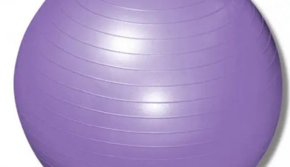 М'яч для фітнесу (фітбол) Power System PS-4013 Ø75 cm PRO Gymball Purple (PS-4013_75cm_Purple) | Зображення 7