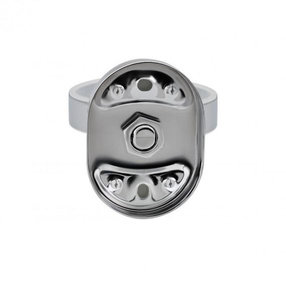 Склянка з тримачем Lidz Oreo 0401 настінний (матове скло) LDORE0401CRM22163 Chrome | Зображення 2