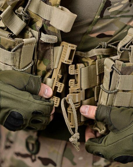 Тактична плитоноска з двома точками швидкого скидання Мультикам Asdag мультикам ОЛ2725 | Зображення 7