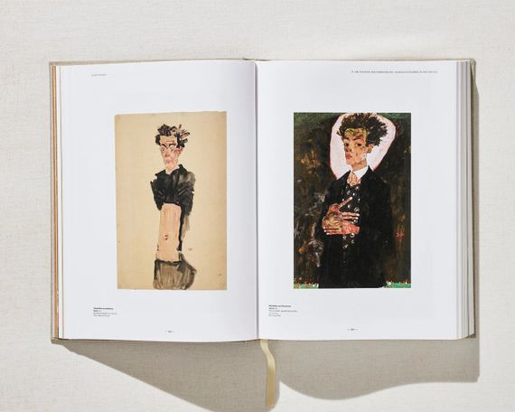 Книги про художників Egon Schiele. The Complete Paintings 1909-1918 живопис книги з історії мистецтва | Зображення 3