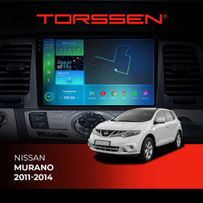 Штатна магнітола Torssen 2K Nissan Murano 11-14 F98256 4G Carplay DSP