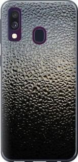 Чехол на Samsung Galaxy A40 2019 A405F Мокрое стекло из пластика FCh_015486