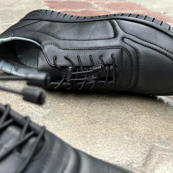 Шкіряні класичні кеди з натуральної шкіри 44 розмір | Зображення 4