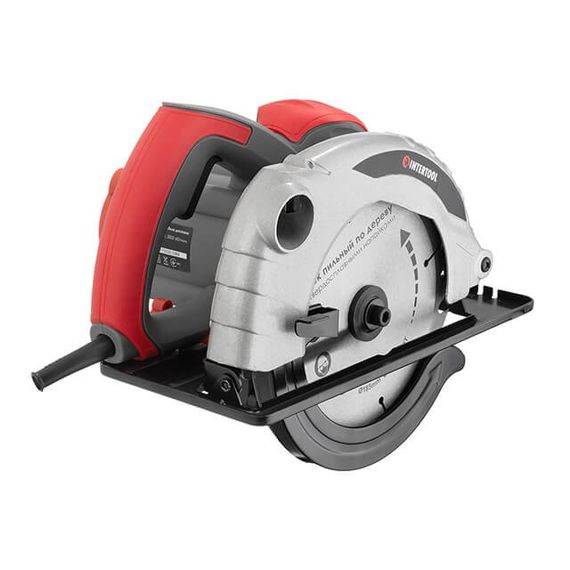 Пила дискова 1300 Вт, диск 185 мм INTERTOOL DT-0613 | Зображення 2