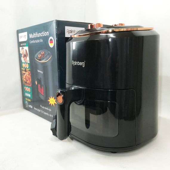 Фритюрницы бытовые для дома Rainberg RB-2242 на 6 л 3800 Вт, Печь без масла электрическая LG-78 | Зображення 6