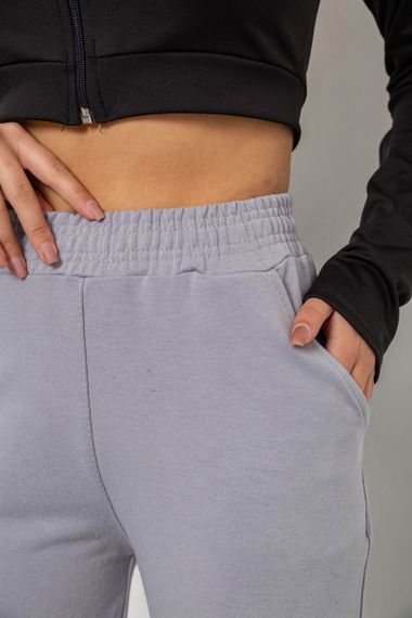 Спортивні штани жіночі 238R325, колір сірий, 238R57673 | Зображення 4