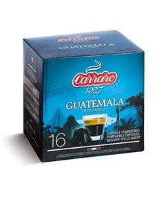 Кофе в капсулах Carraro Dolce Gusto Guatemala 16 шт. (Дольче Густо Гватемала) Италия