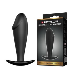 Анальна пробка Pretty Love Special Anal Stimulation, чорна