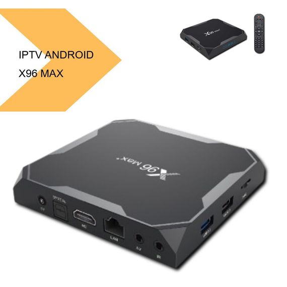IPTV Android TV Box 4+32G X96 MAX (lp-88279_2486) | Зображення 1