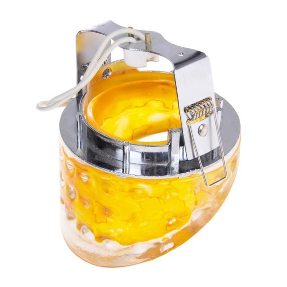 Светильник точечный декоративный HDL-G31 YELLOW MR16 | Зображення 1