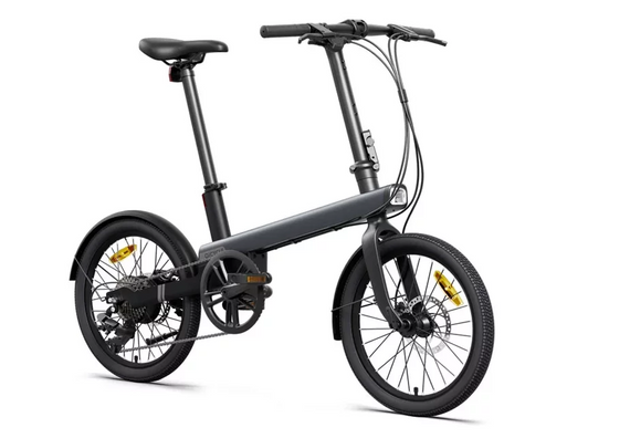 Электровелосипед QiCYCLE F-1 складной 250W 36V 6Ah с LCD дисплеем и дисковыми тормозами.