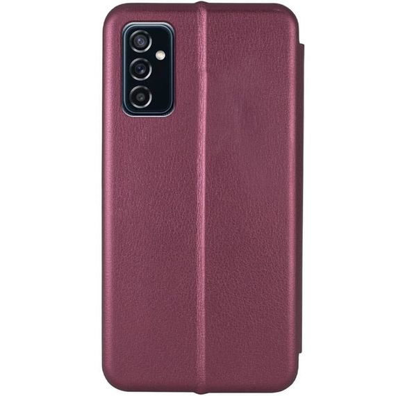 Шкіряний чохол (книжка) Classy для Samsung Galaxy M54 5G Слот для візитки, Бордовий | Зображення 1