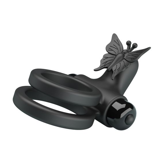Ерекційне кільце - Pretty Love Passionate Ring IX Black | Зображення 6
