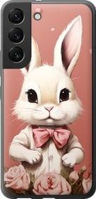 Чохол на Samsung Galaxy S22 Зайчик із силікону FCh_005586