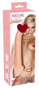 Насадка подовжувальна з фіксацією без вібрації Sex Aura