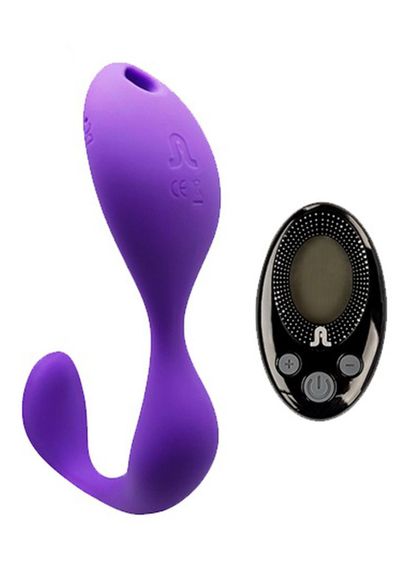 Вибратор в трусики Adrien Lastic Mr.Hook фиолетовый Sex Aura