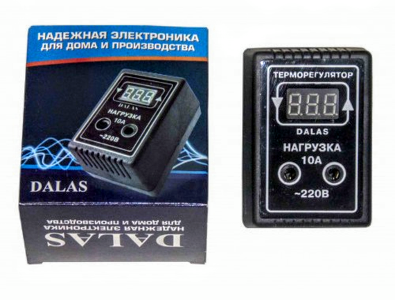 Терморегулятор Dalas (побутовий, інкубаторний) 10А, 220В. | Зображення 2