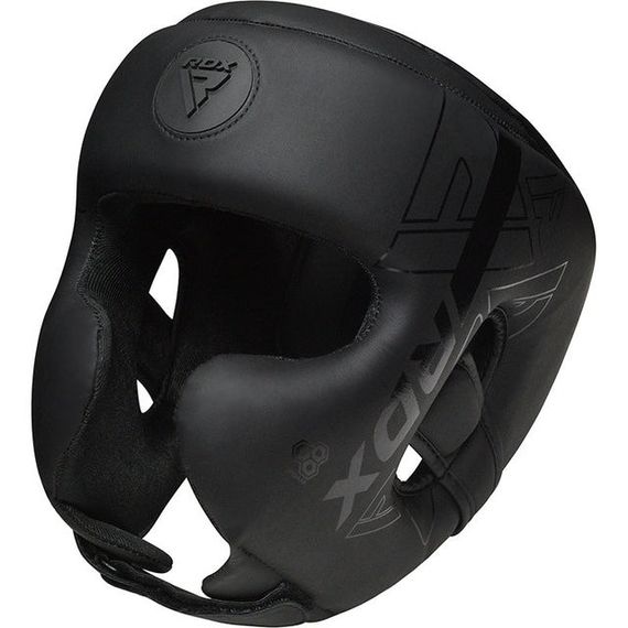 Шолом боксерський  RDX F6 KARA Matte Black S (капа в комплекті) | Зображення 4