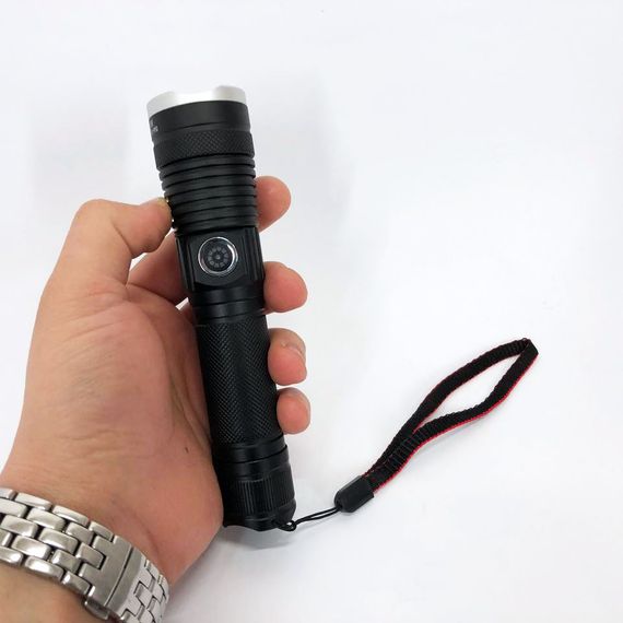 Ручний ліхтар cob Police, Ліхтарик на всі випадки, Ударостійкий водонепроникний ліхтар IP-98 | Зображення 5