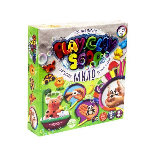 Набор для творчества "Пластилиновое мыло", большой (укр)