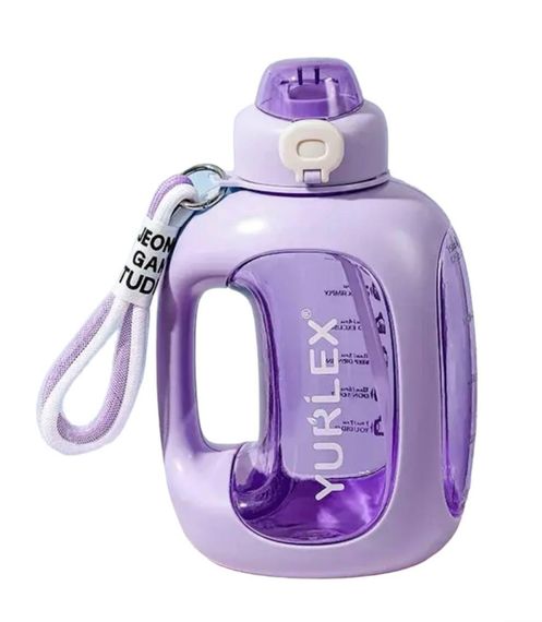 Еко-пляшка для води із безпечного пластику 1500 мл. Фіолетова