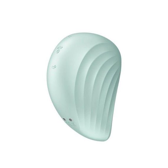 Вакуумный клиторальный стимулятор с вибрацией Satisfyer Pearl Diver Mint | Зображення 3