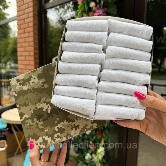Набір чоловічих коротких шкарпеток на 16 пар 41-45 р в коробці із стрічкою літо | Зображення 6