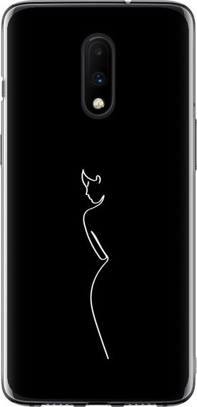 Чехол на OnePlus 7 Силуэт1 "4590u-1740-17620"