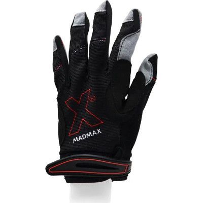 Перчатки для фитнеса MadMax MXG-103 X Gloves Black/Grey L (MXG-103-BLK_L) | Зображення 3