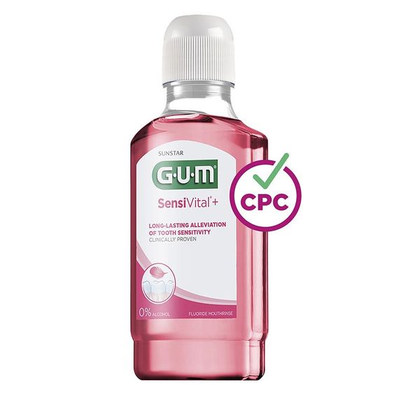 Ополіскувач для порожнини рота GUM SENSIVITAL +, 300 мл