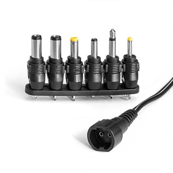 Мережевий блок живлення MastAK MW-500i 3-12V 0,6 A +6насадок | Зображення 3