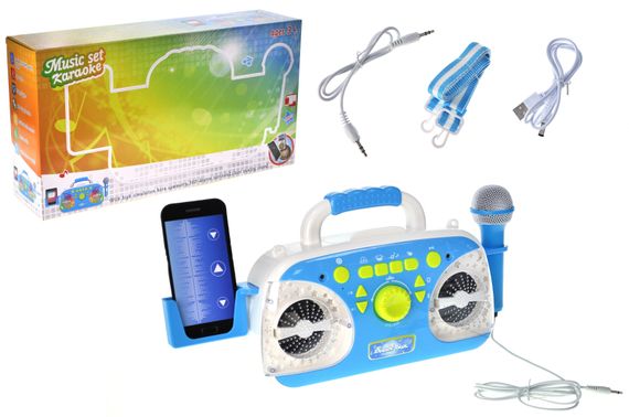 Колонка 5021A "KARAOKE" Bluetooth в коробці р.36,5x15,5x30,5 см YG Toys