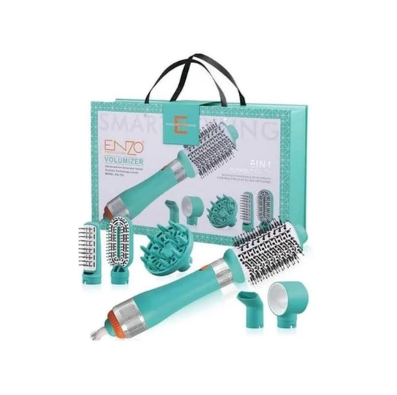 Фен-щітка + насадки 6 в1 ENZO EN-750 1000B (43086-EN-750_1366) | Зображення 4