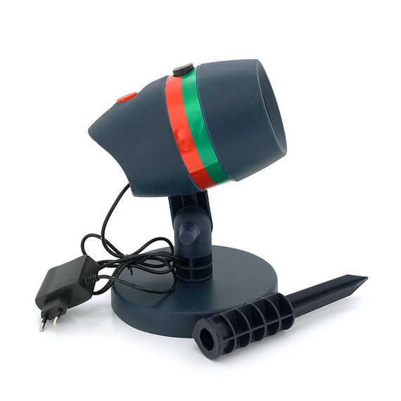Вуличний лазерний проектор Star Shower, із заміною малюнка, RGB, Box | Зображення 3