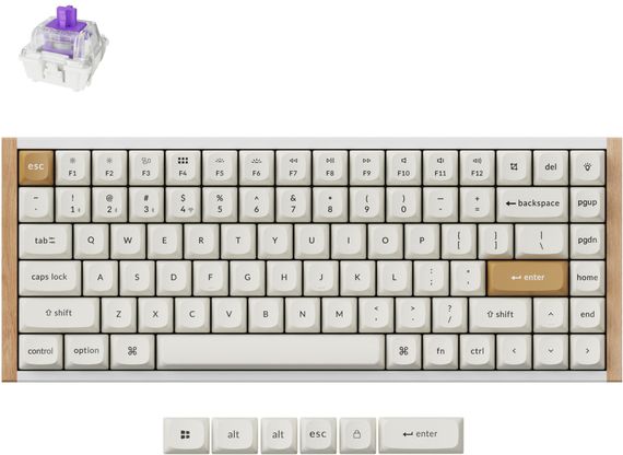 Клавиатура механическая Keychron K2HE 81Key K2H-Q1-UA